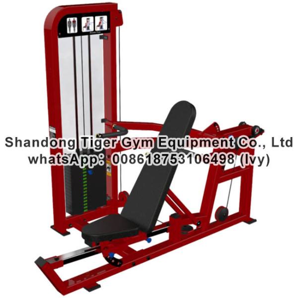 Single Station Gym fitness equipment machine Shoulder Press / Seated Chest Press