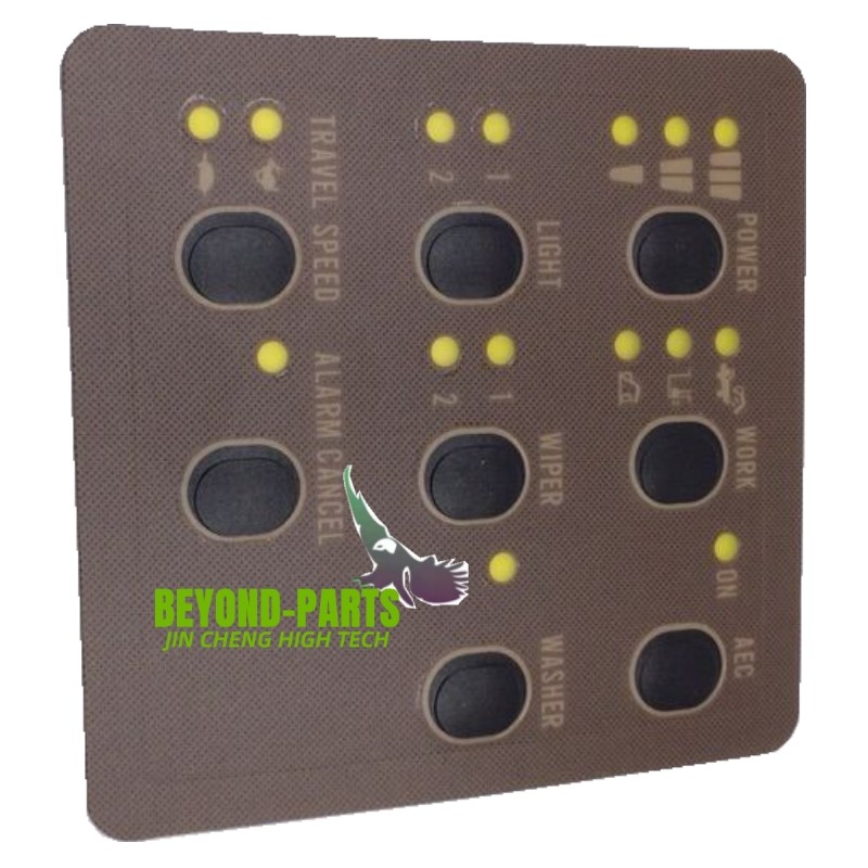 catererpillar 320A 320L E320 Excavator Monitor Sticker Keypad