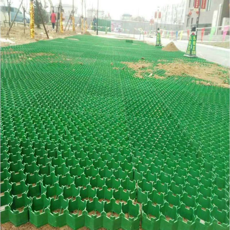 Height Green HDPE Plastic Planting Grass Paver Grid with CE/ISO9001/ISO14001 Certificate