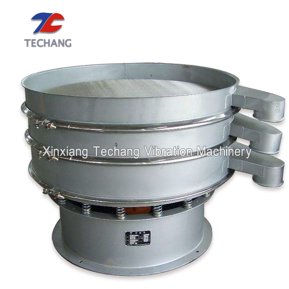 Carbon Steel Quartz Stone Particle Rotary Vibrating Screen Sifting