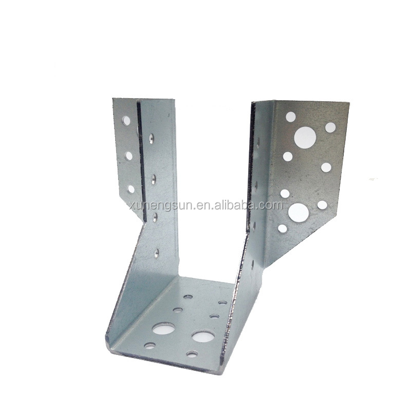 Standard G300 Z275 Galvanized Sheet Steel Wood Connectors and Joist Hanger for Timber