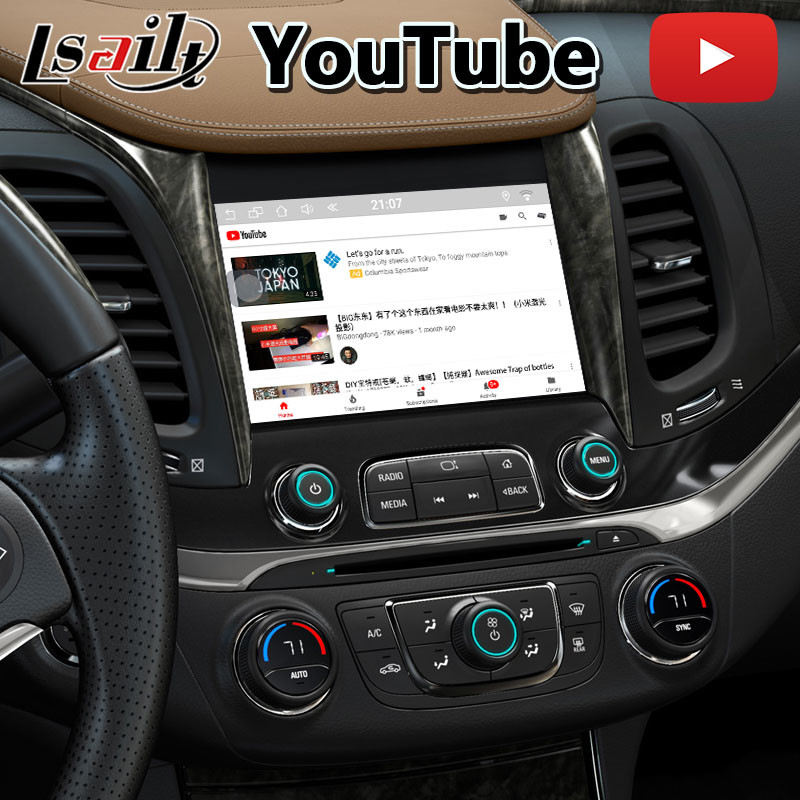 Lsailt Android Multimedia Interface For Chevrolet Impala Tahoe Camaro Mylink System