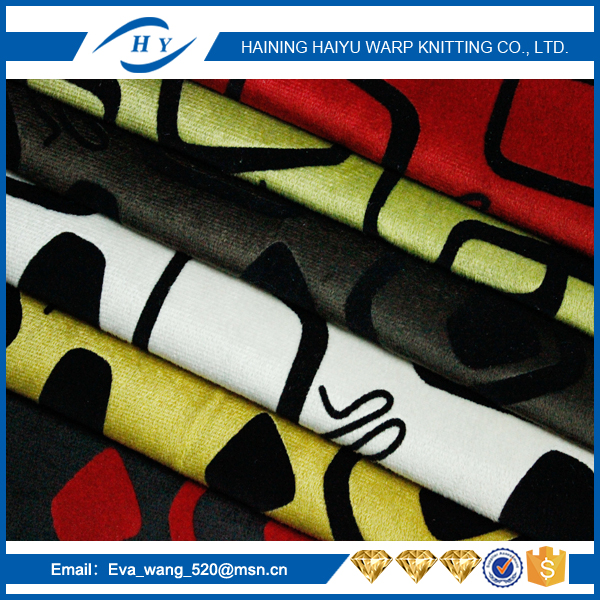 sofa upholstery fabric flocking velvet fabric for bags Sofa Fabric Price Per Meter