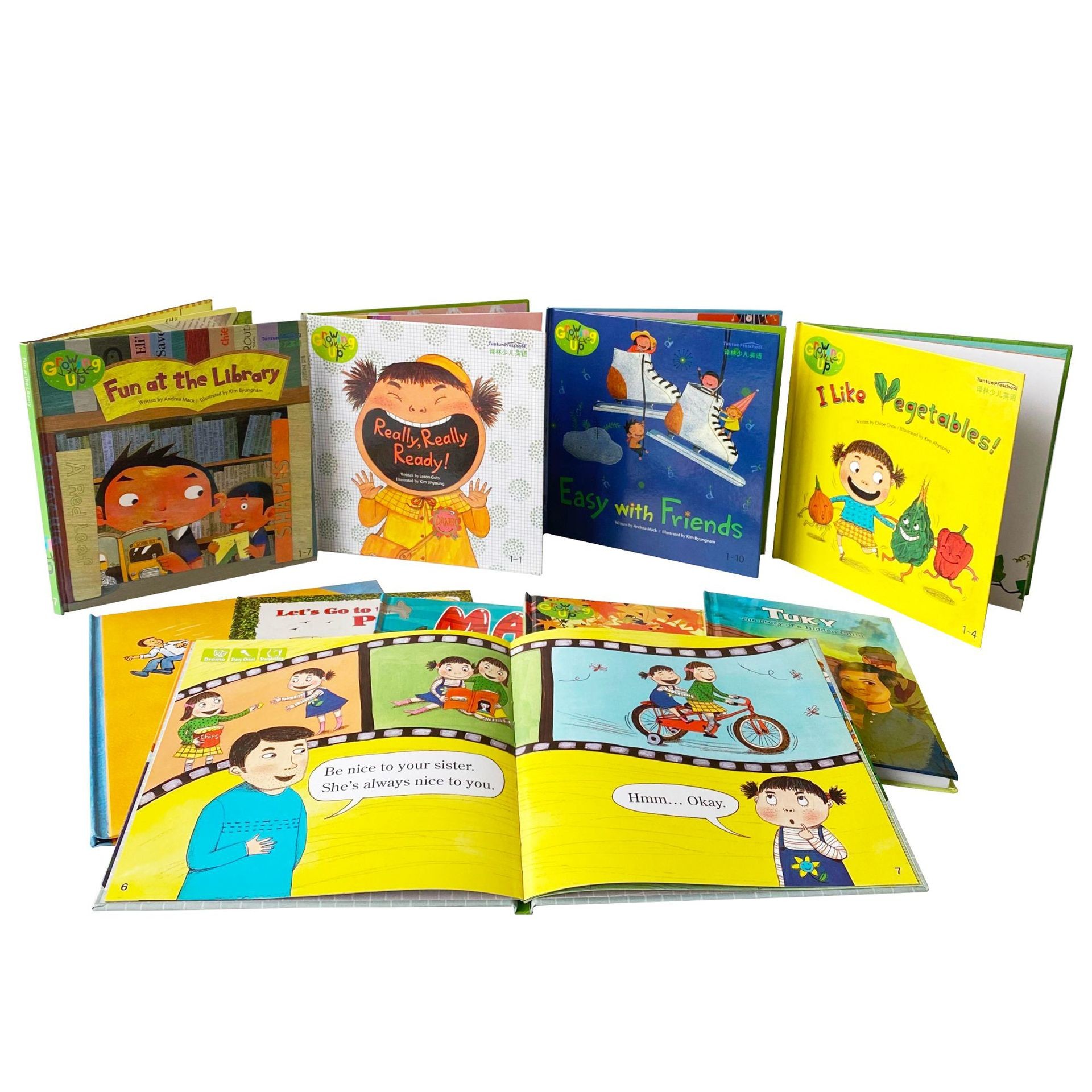 Grade Hardcover Art Book Printing Offset with Right Angle Corners