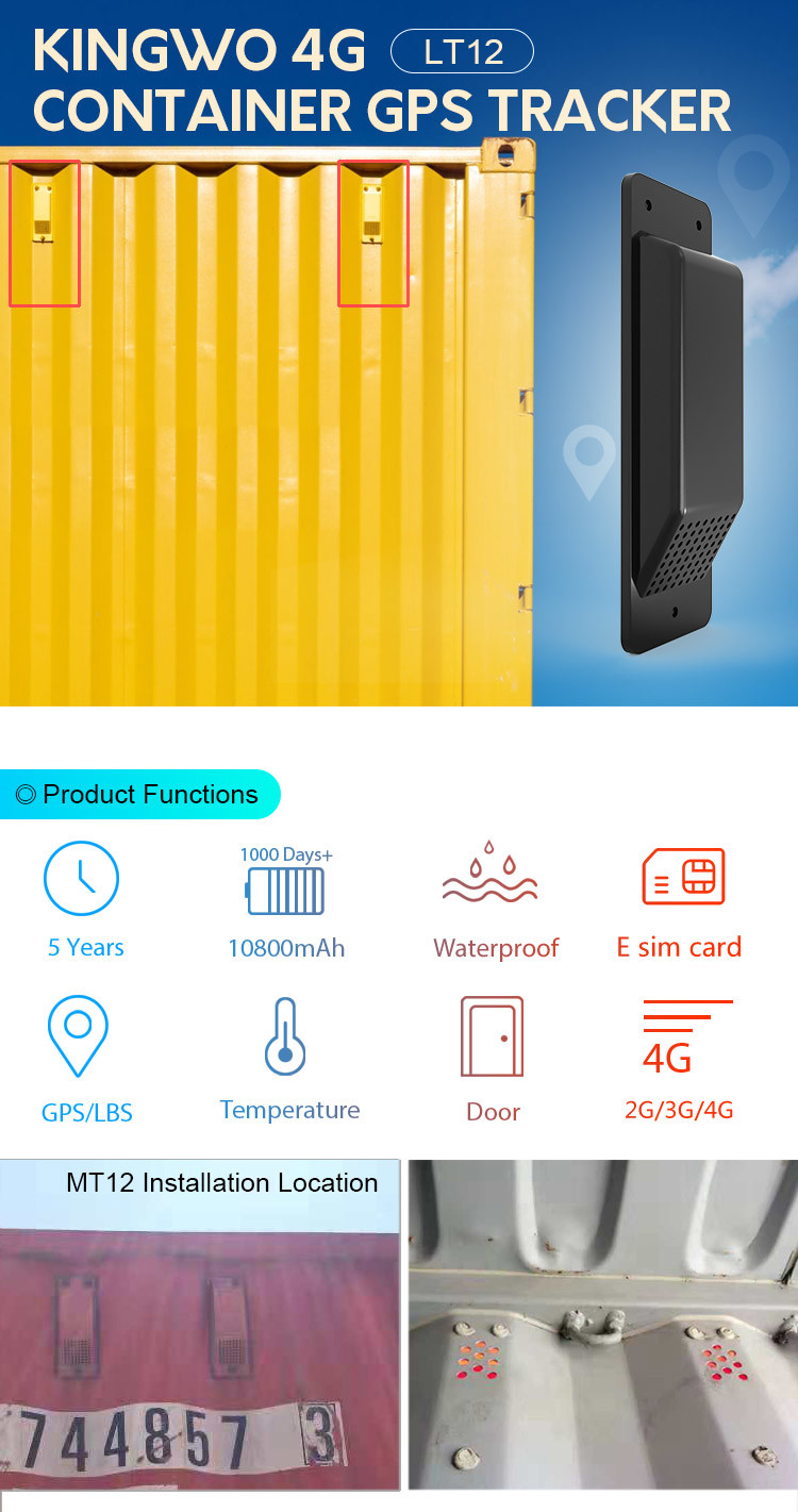 10800mah Sim Card Location Tracker Recreation Car GPS Tracker With Long Battery Life