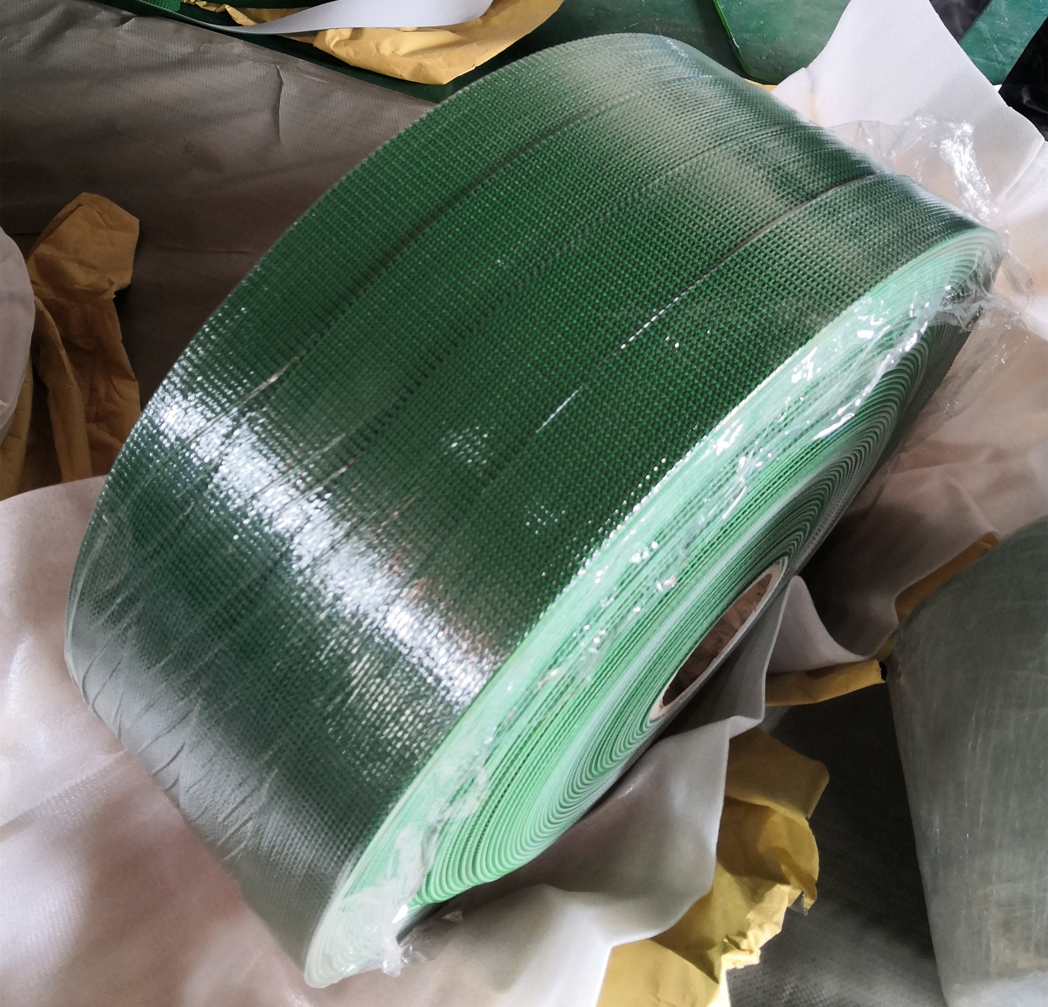 ODM Polyvinyl Chloride Conveyor Belt For Logistics