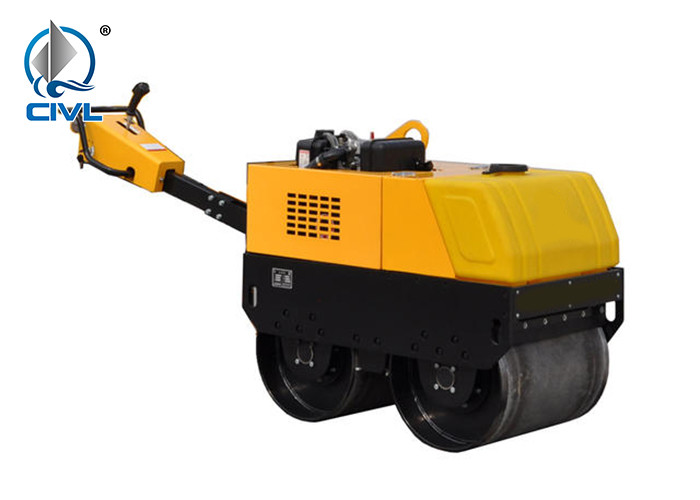 Walk - Behind Double Drum Roller / 0.6ton Mini Road Roller / 13hp Gasoline Engine / Roller - Compactor