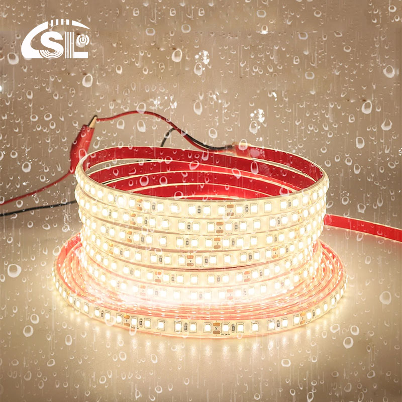 Smart IP65 Smd 2835 Led Strip Light 120/240leds Flexible 8mm 12v for Outdoor and Bathroom