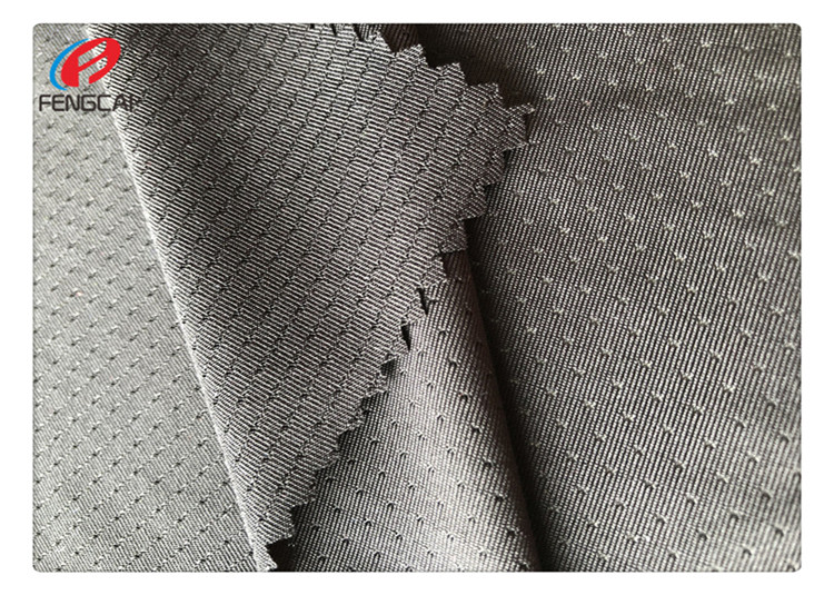 Weft Knitted Stretchy Mesh Fabric For Sportswear T Shirt