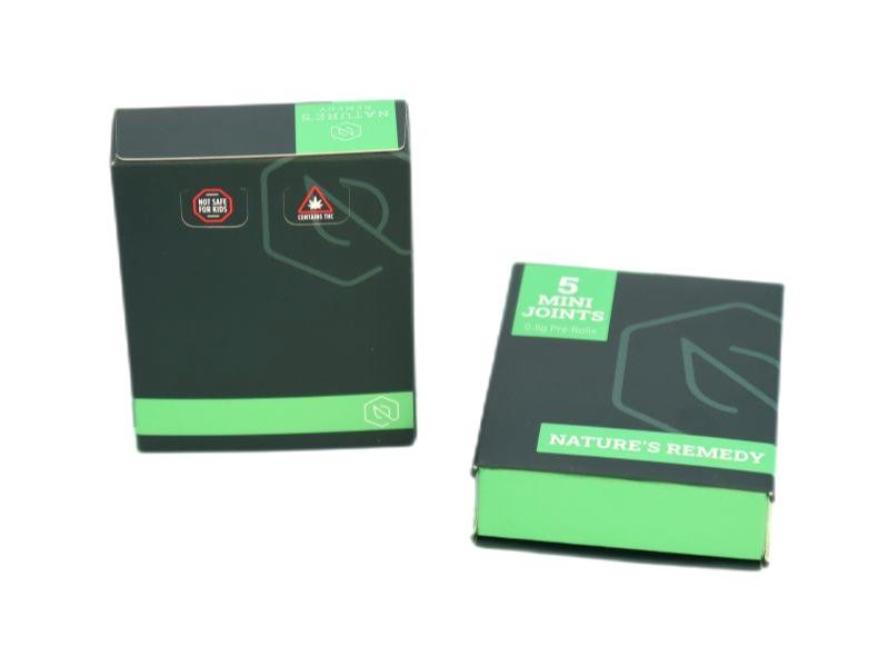 Pre Roll Vape Cannabis Packaging Child Resistant with child lock, blister or paper inner