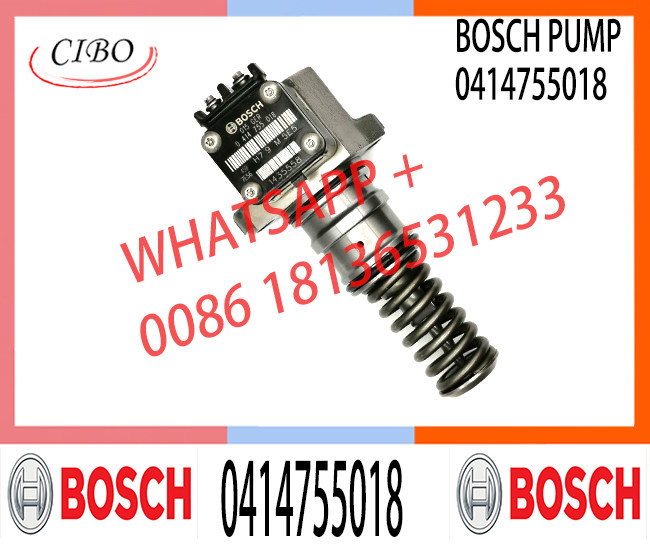 Common Rail Diesel Engine Fuel Injection Unit Pump 0414799005 0986445013 0414755018