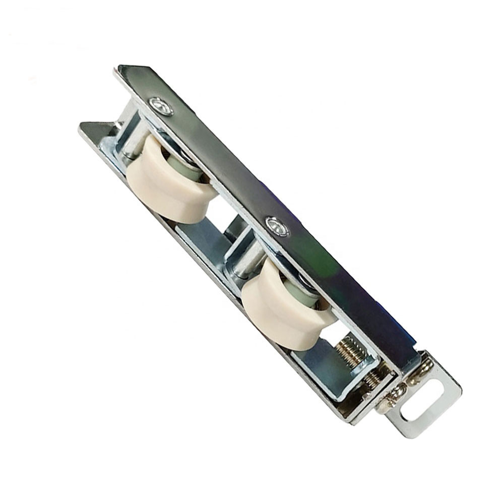 Oxidation Surface Sliding Door Rollers Zinc Nylon Material ODM