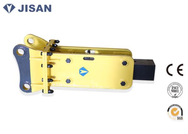 Hydraulic Concrete Rock Breaker Hammer For Excavator Optimum Oil Flow 25-45 L