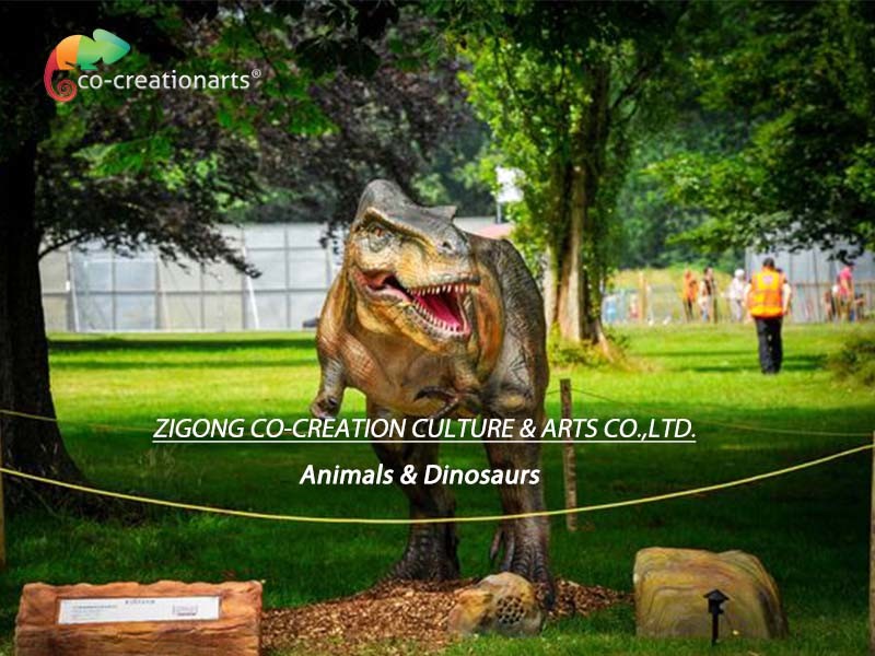5M T Rex Jurassic Park Animatronic Theme Park Dinosaurs Corresponding sound