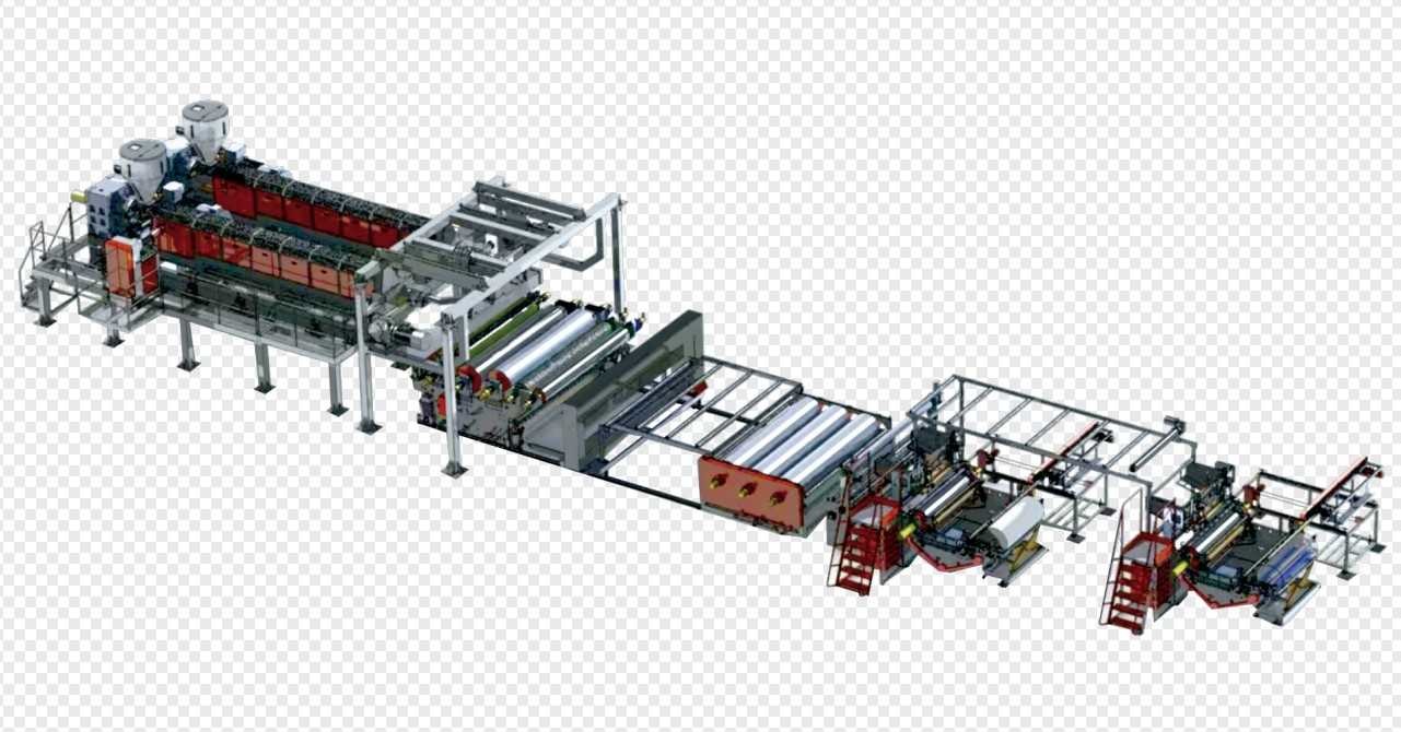 EVA / POE Solar Cell Encapsulation Film Production Line For High Capacity Production