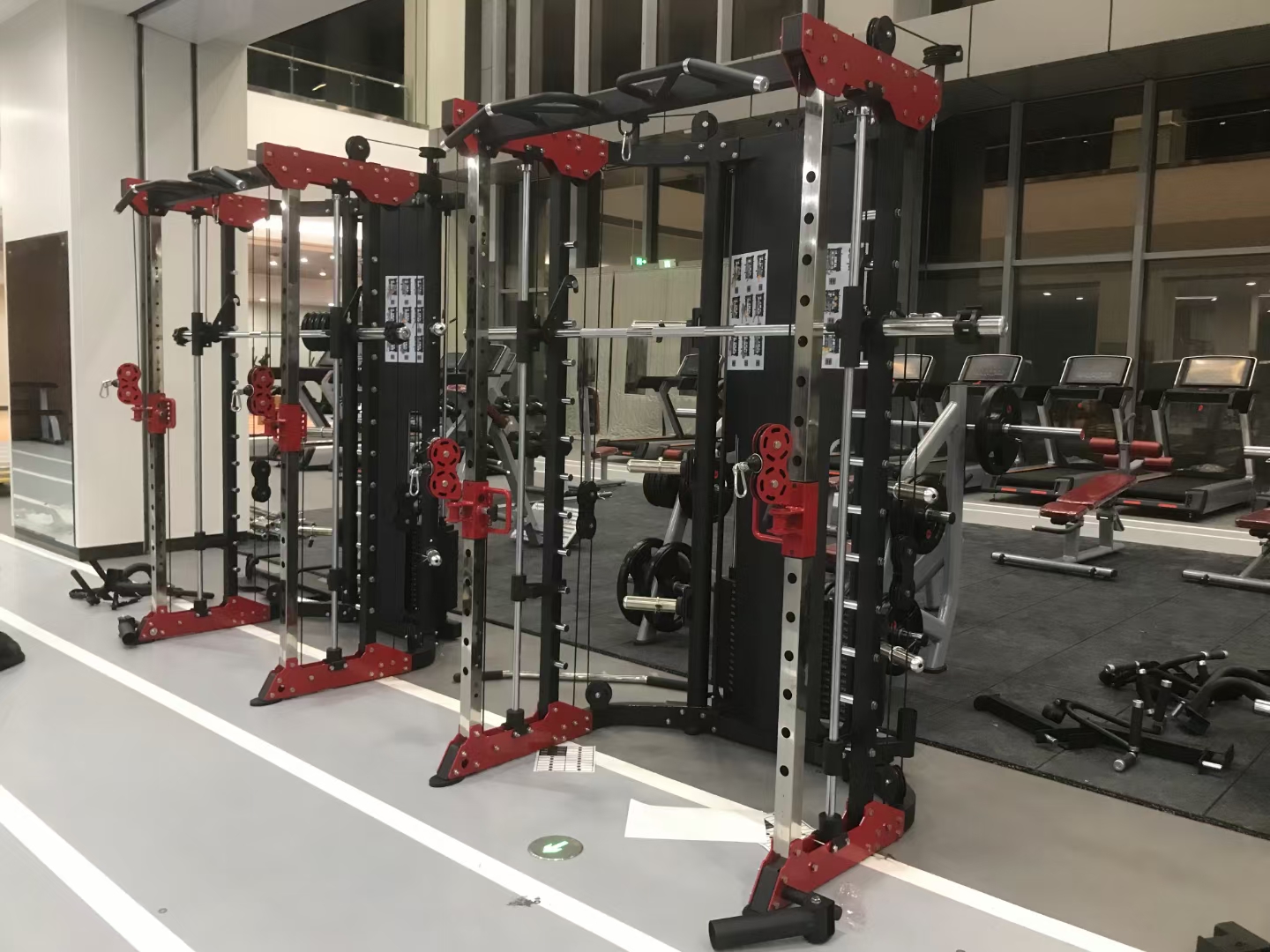 Home Gym Equipment Pull up Chest Press Comprehensive Training Smith Machine Multi Functional