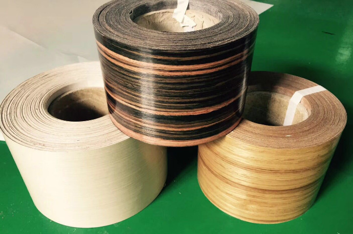 Profile Wrapping Veneer Finger Jointed Continuous Veneer Rolls for Doors and Windows Industries