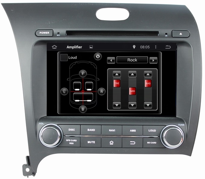 Ouchuangbo Car Stereo System for Kia Cerato /K3 /Forte 2013-2014 Android 4.4 GPS Sat Nav Multimedia OCB-8051D