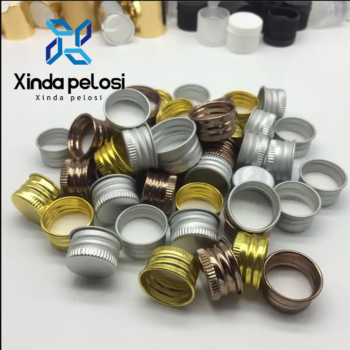 Aluminum Stainless Steel Metal Screw Cover Cap For Bottle And Jars Easy Open