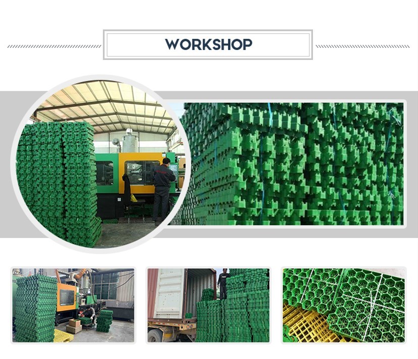 Grass Plastic Turf Reinforcement Grids Gravel Path Stabilizer Soil Stabilization