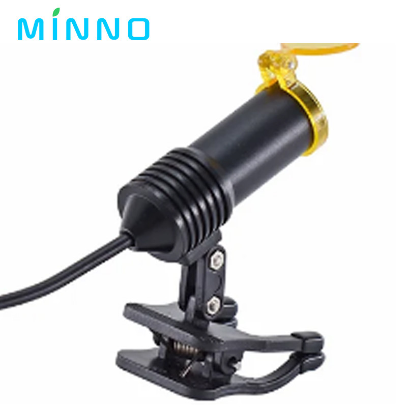 5W Dental LED Light Surgical Loupes With Light Magnification Binocular