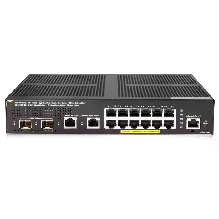 Customized JL262A Network Switch 2930F Series 48G PoE 4SFP Layer 3 Access Switch with 10/100/1000Mbps Transmission Rate