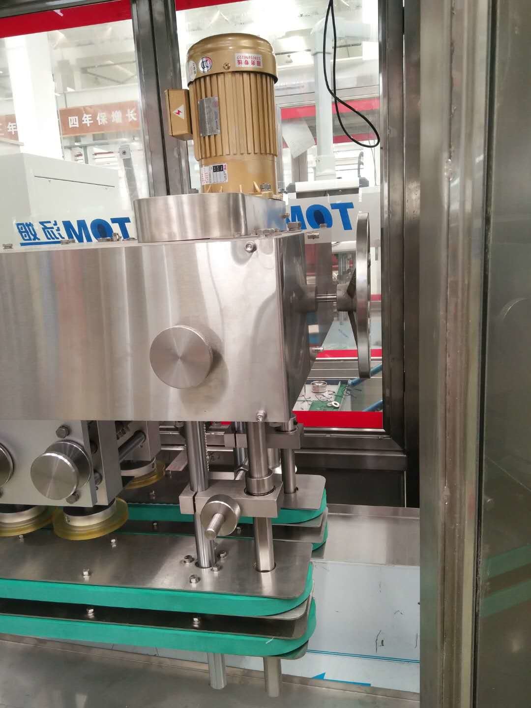 High Speed Automatic Capping Machine 6 Wheels Linear Capping Machine