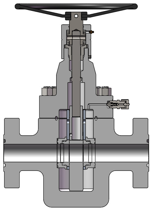2000 To 20000psi Full Diameter Hydraulic Operated Gate Valve OEM ODM