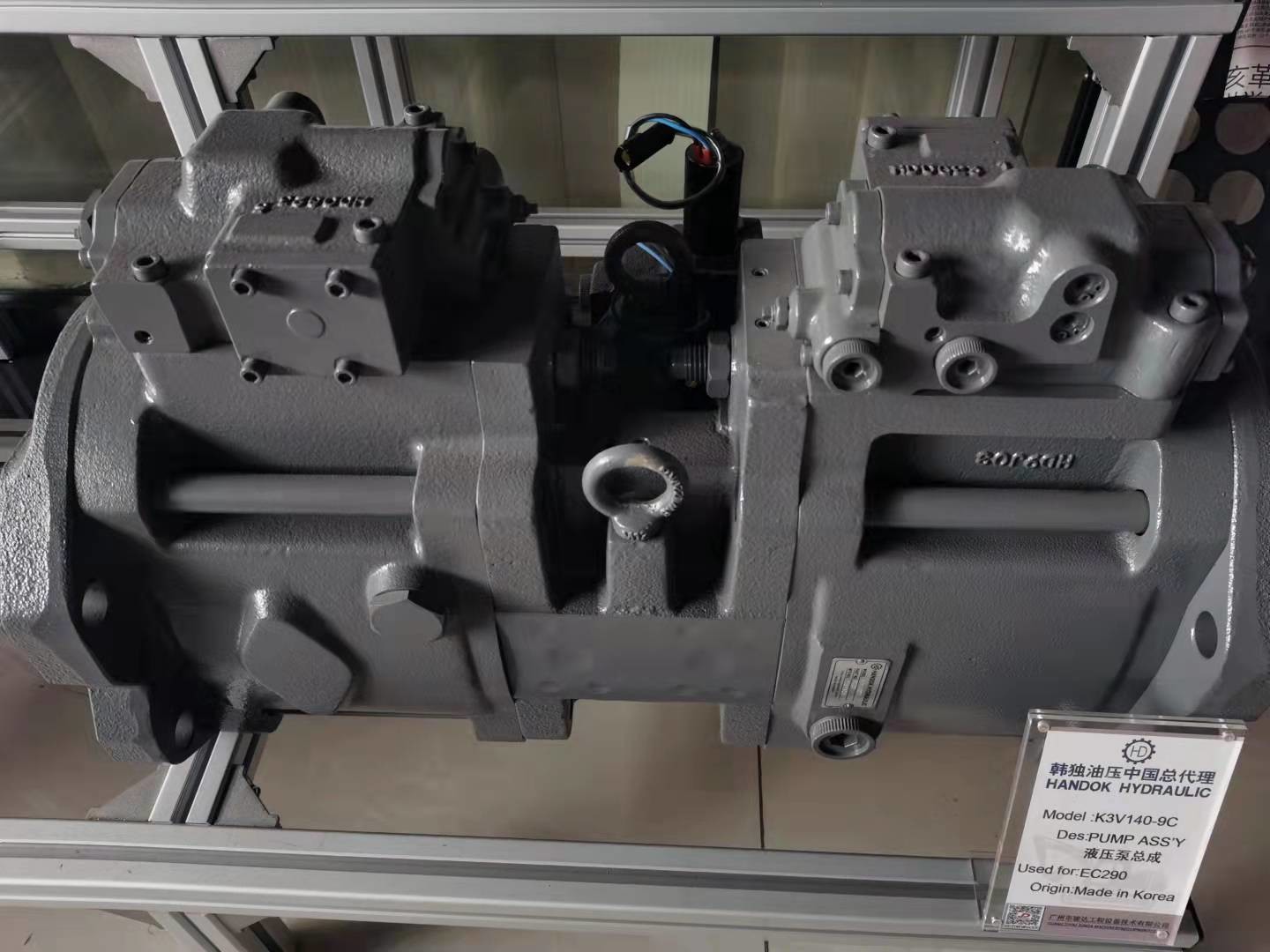 K3V140-9C Excavator Hydraulic Pump Assy EC290 Kawasaki Main Pump
