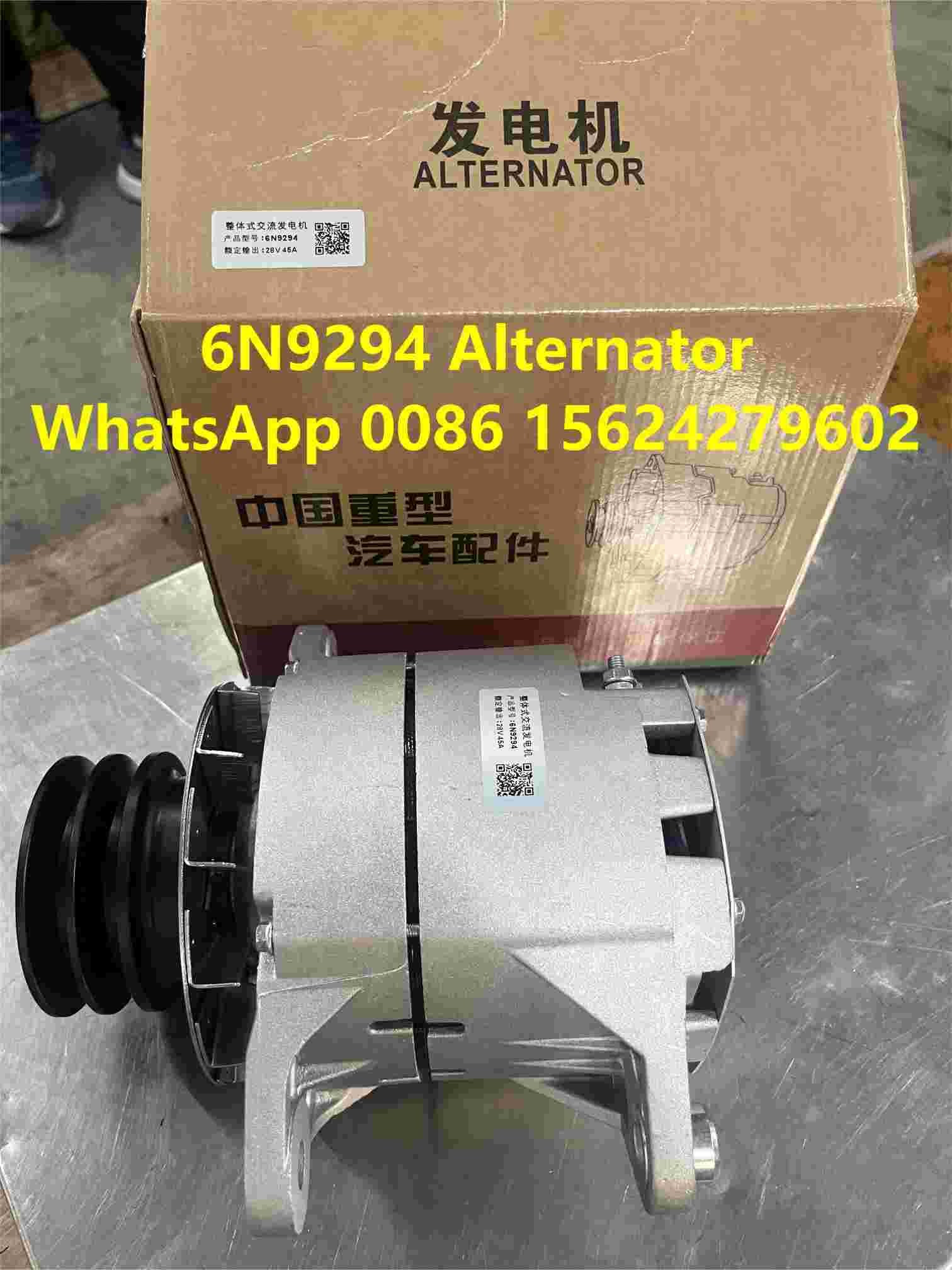 6N9294 Alternator Generator 24V 70A Caterpillar Excavators NT855 3306 Engine Wheel Loader Parts