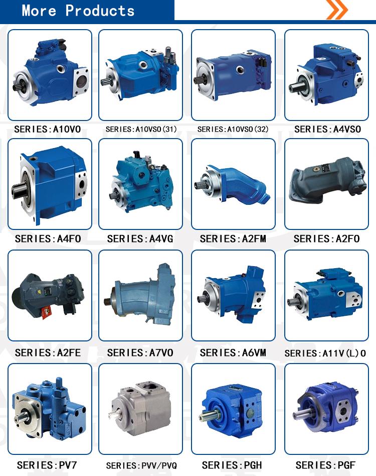 Rexroth A10V a10vo A10VSO A10VO18 a10v28 A10VO28 A10VO45 A10VSO45 a10vo71 A10VO100 A10VO140 A10VSO140 hydraulic piston pump