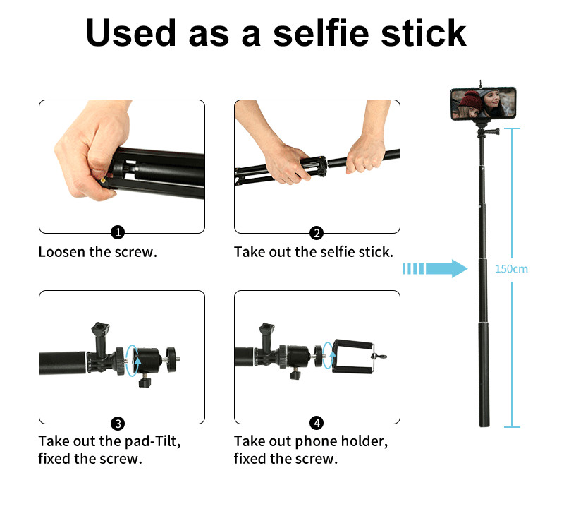 12W 55cm 18 Inch Ring Light With Stand And Phone Holder