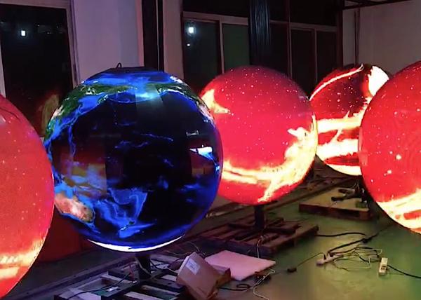 Quality Waterproof Sphere Creative Led Display With 3840hz High Refresh Rate for sale