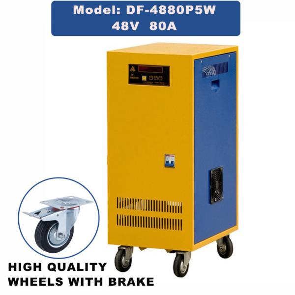 Air Cooled 48v 80A Battery Charger Electric Pallet Jack Battery Charger