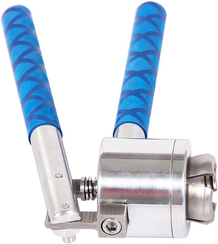 20mm Flip Vial Crimper, 100 Pcs Flip Caps And 100 Pcs Rubber Stoppers Are Included (20mm)