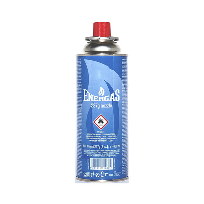 Easy Transportation Butane Gas Canister Outdoor Cooking 400ml Cassette Gas Cylinder