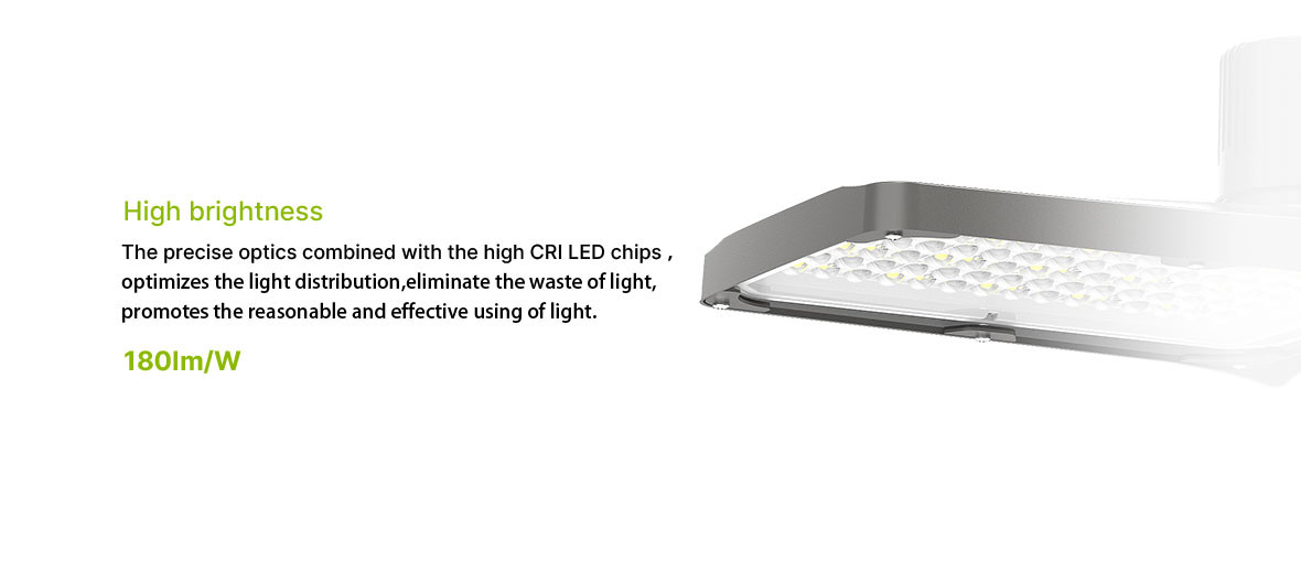 Outdoor Lighting LED Street Light with 6KV Surge Protection and Power Factor＞0.95 in 35W/50W/75W/100W/150W/180W