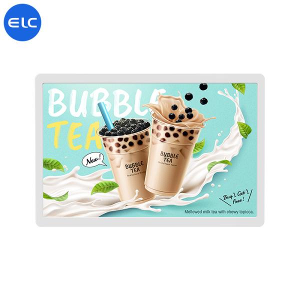 Android 12 16 Inch Wall Mount Digital Signage Narrow Bezel Elegant Slim