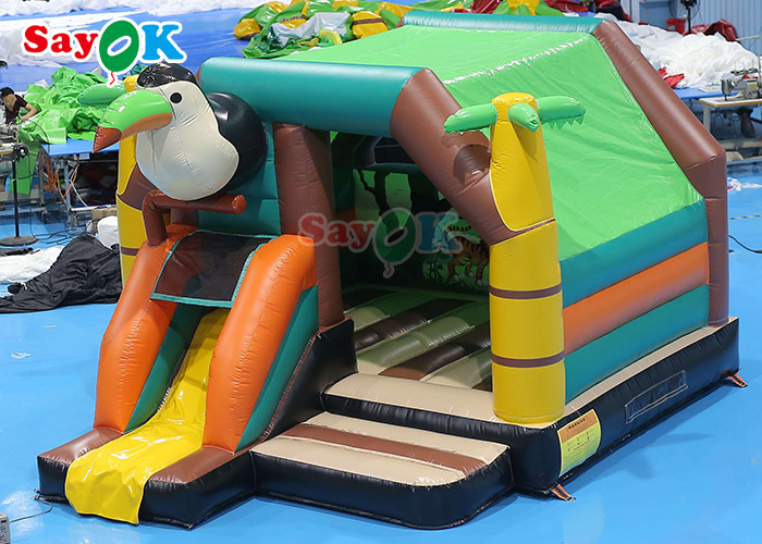Woodpecker Inflatable Bounce House Commercial Jumping Castle Slide Combo