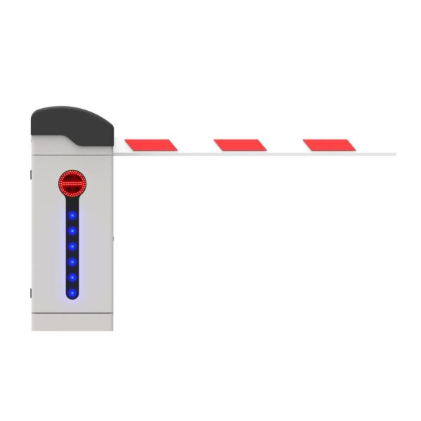 Logo Customized Boom Barrier Gates DC AC Servo Motor Parking Barrier Gate With LPR System