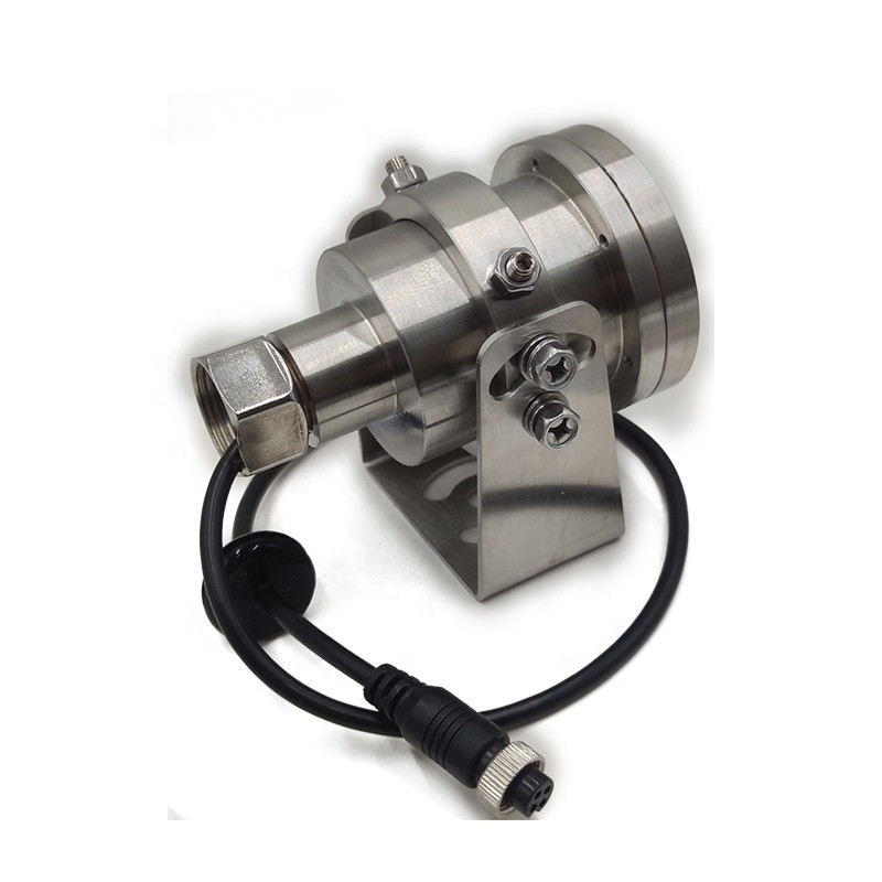 4K CCTV Anti-Explosion Fisheye PTZ Camera Stainless Steel for Truck Build-in MIC Starlight IR