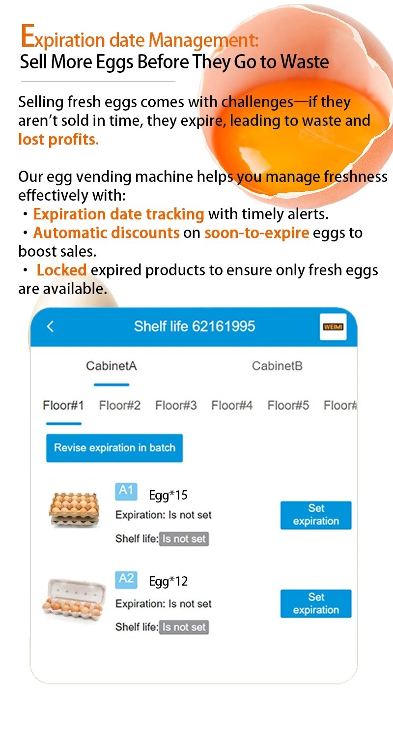 Farm Fresh 24/7 Locker Vending Machine with Automated Cooling and Contactless Payment