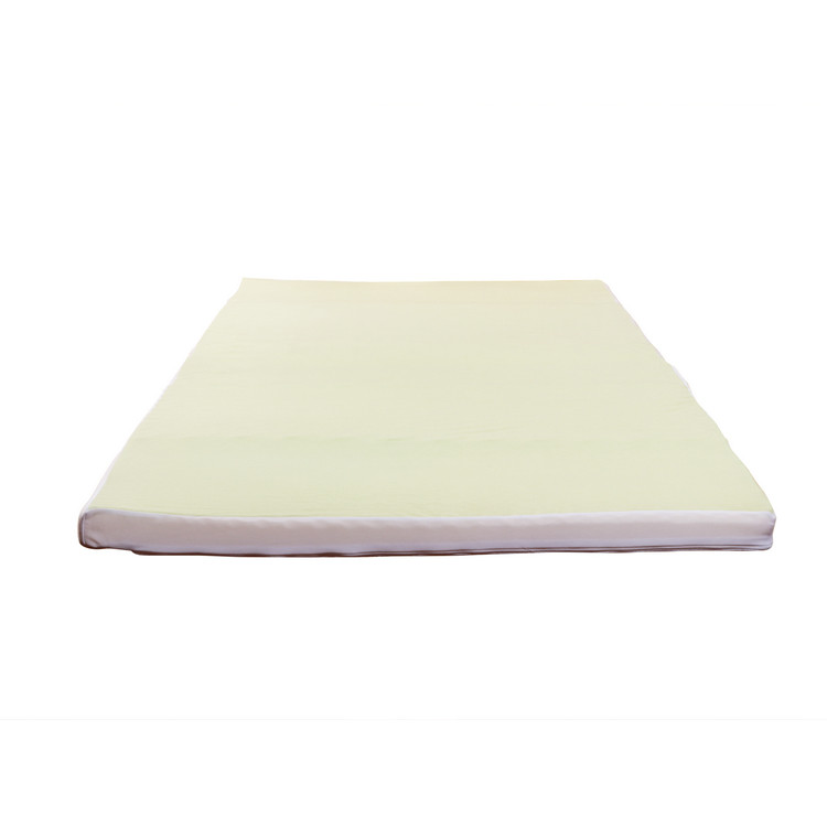 Extremely Soft Memory Foam Mattress Topper Airy Responsive Twin Size Curved Style