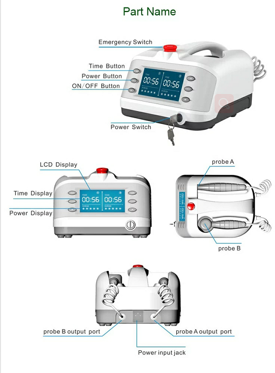 Suyzeko Arthritis Laser Pain Relief Machine 310*250*180mm