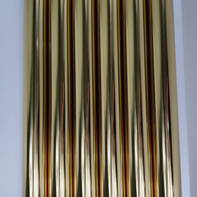 Inox Pipe Tube Decorative 200A PVD Titanium Machine