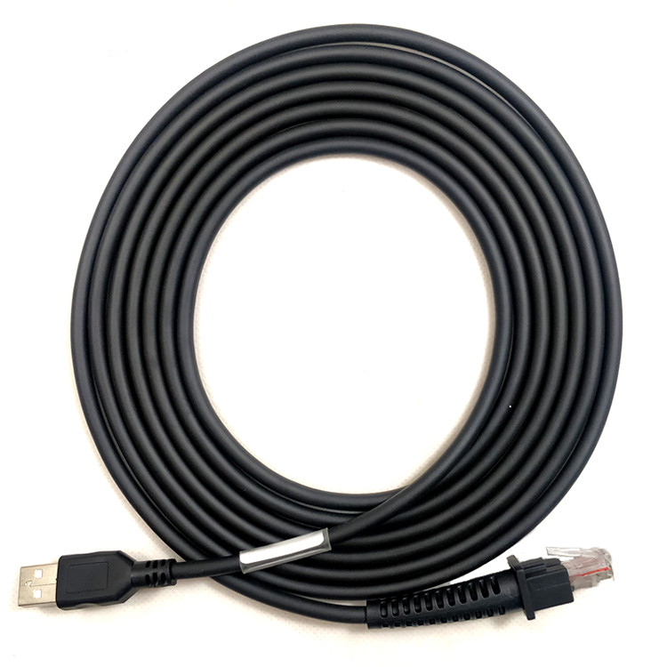 5m 16.4 feet USB to Rj48 cable for Datalogic GD4130 GD4110 GD4100 GD4330 GD4310 barcode scanner cables
