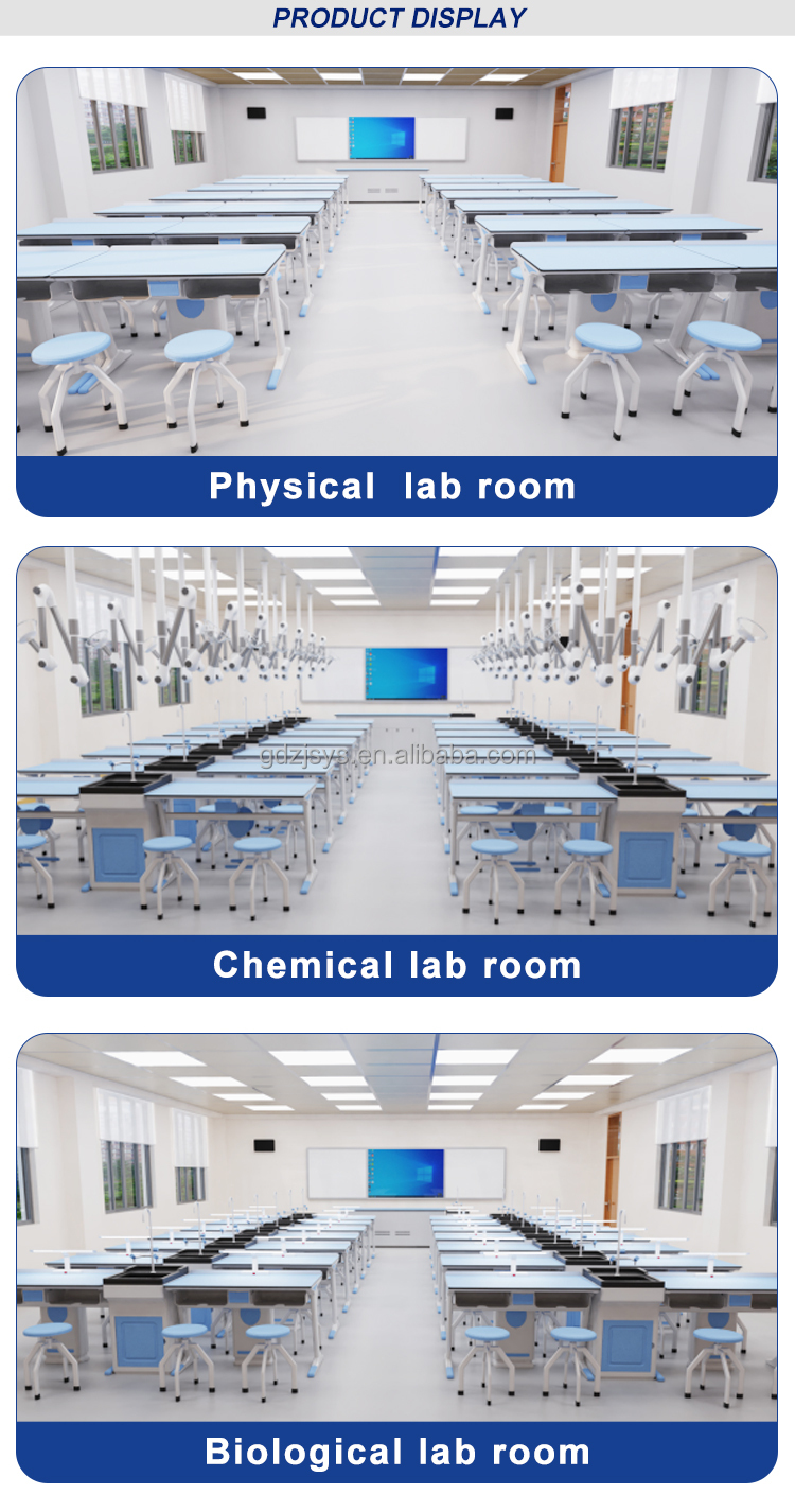 Experiment Function Chemistry Lab Furniture Powder Coating 1200*600*780mm