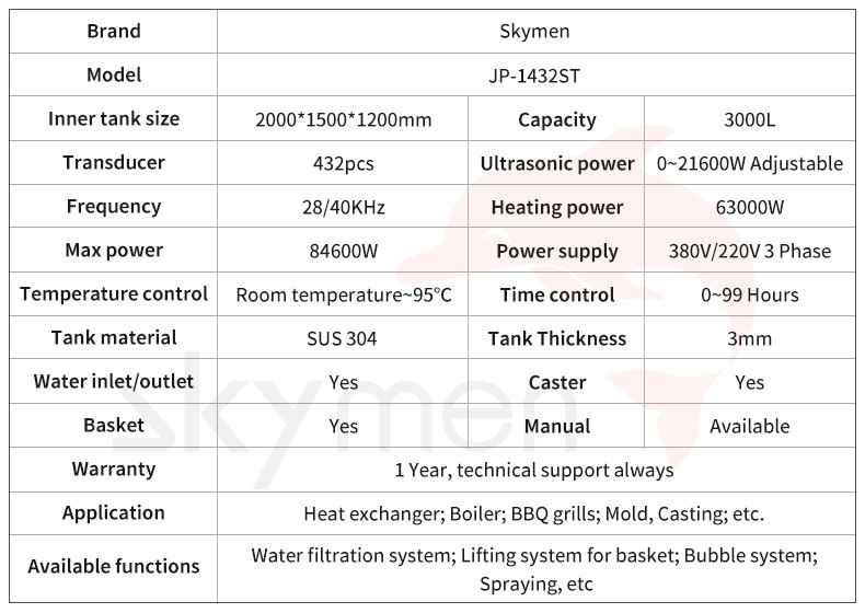 4500L Ultrasonic Washing Machine FCC For Graphite Crucible