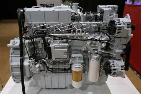 Reliable Bus Spare Parts Yutong Bus ZK6119H Weichai Engine WP7.300E55 High Precision