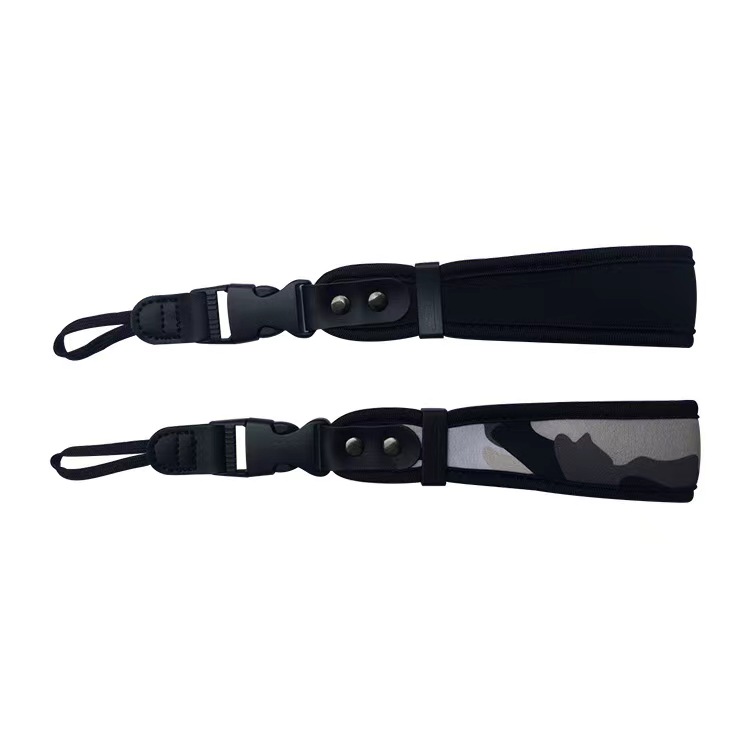 Hot selling soft SBR Camera Hand Strap Adjustable Quick Release Wrist grip belt for Canon EOS Sony Olympus SLR/DSLR